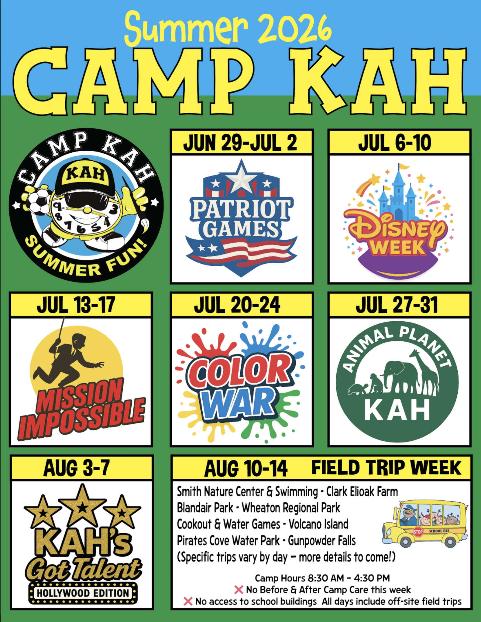 KAH Day Camp – Kids After Hours – Summer Camps and Before/After School ...